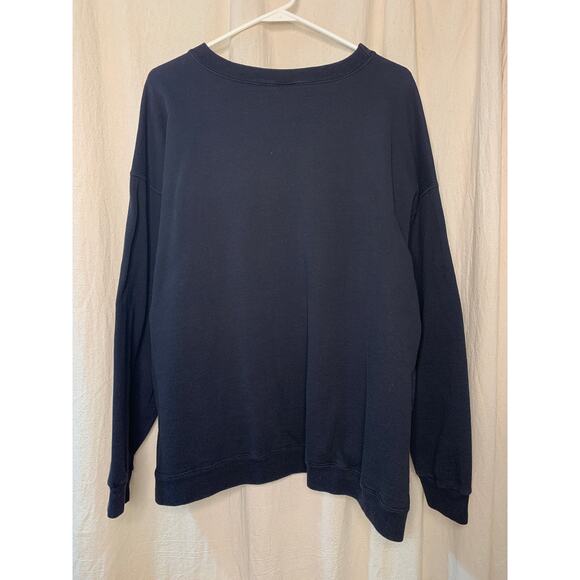 1990s Nike Travis Scott Grunge Swoosh Check Spell Out Streetwear Sweatshirt 3XL - Picture 4 of 5